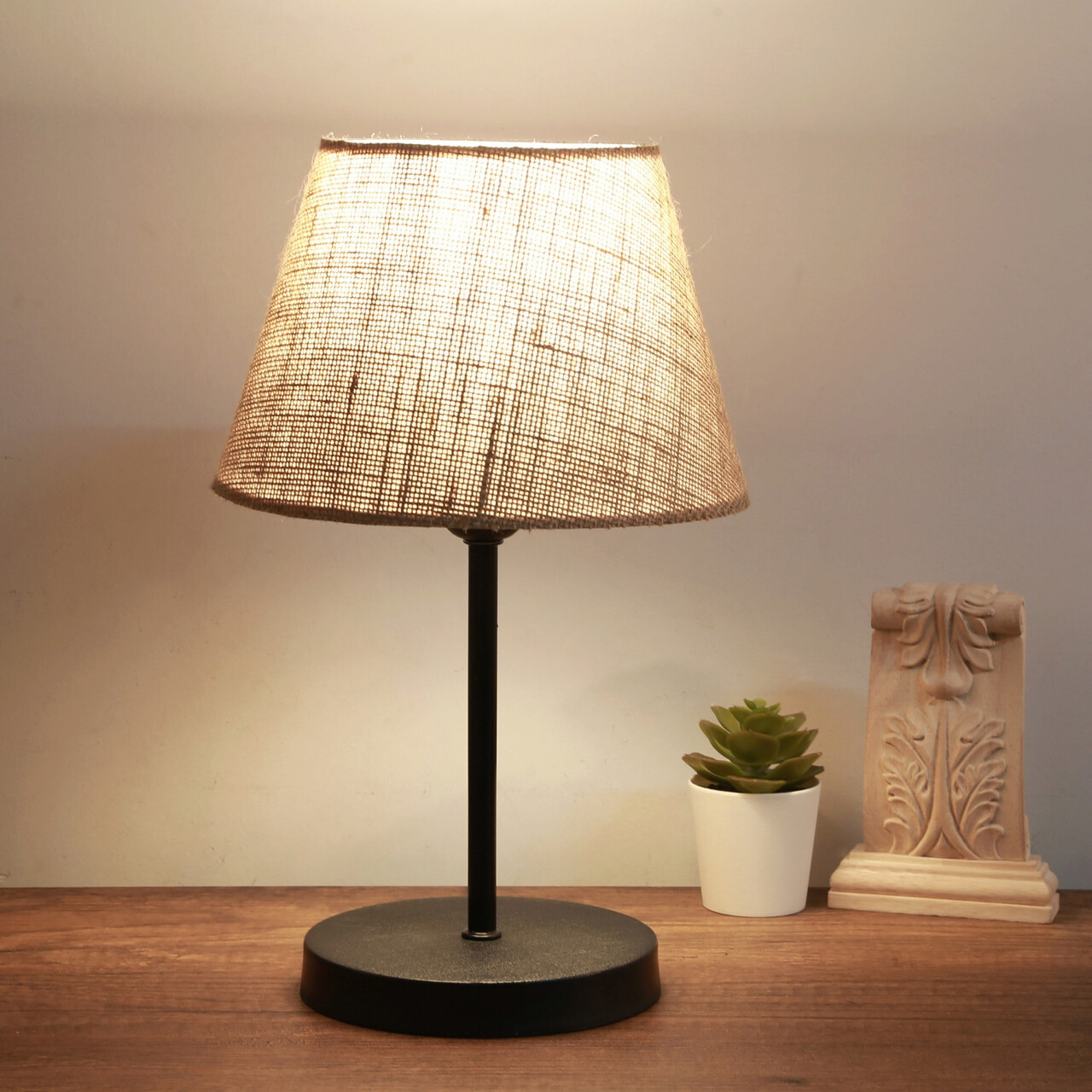 Lampa de masa, Opviq, 780SGN2544, Crem - imagine 4